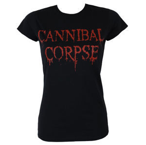 Tričko metal PLASTIC HEAD Cannibal Corpse DRIPPING LOGO černá