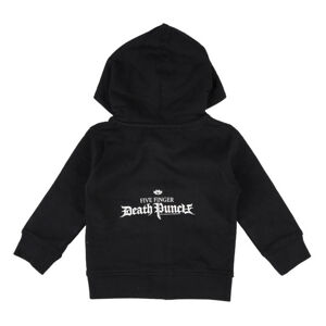 mikina s kapucí Metal-Kids Five Finger Death Punch Logo černá 62