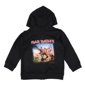 mikina s kapucí Metal-Kids Iron Maiden Trooper černá 140