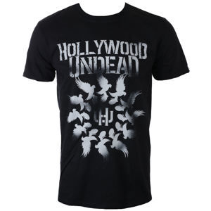tričko metal PLASTIC HEAD Hollywood Undead DOVE GRENADE SPIRAL černá L