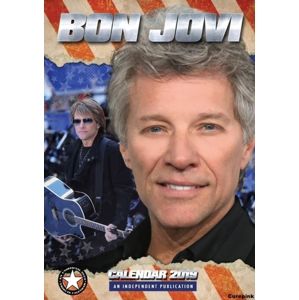 kalendář na rok 2019 - Bon Jovi - DRM-004