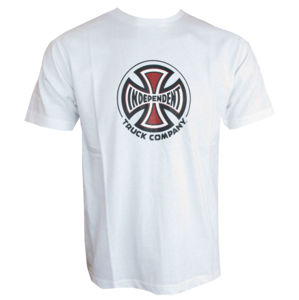 tričko street INDEPENDENT Men's T-Shirt S/S Tees bílá béžová vícebarevná S