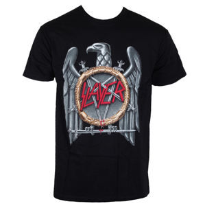 Tričko metal ROCK OFF Slayer Eagle černá béžová vícebarevná