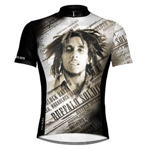 dres cyklistický PRIMAL WEAR - Bob Marley "Dreadlock Rasta"- BMDRJ10M