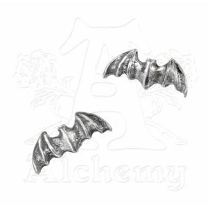 náušnice Bat studs E186 - Alchemy Gothic