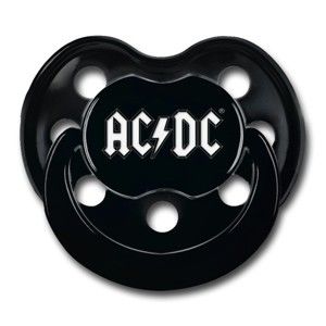 dětské doplňky Metal-Kids AC-DC Logo Soother