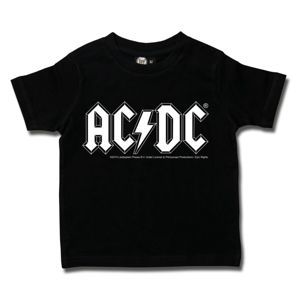 tričko dětské AC/DC - (Logo, single-col.) - black - Metal-Kids - 431-25-8-7 116