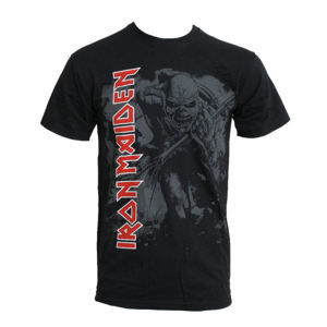 Tričko metal ROCK OFF Iron Maiden Hi Contrast Trooper černá vícebarevná XL