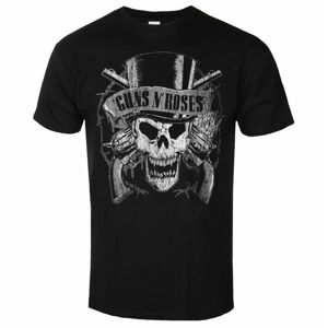 tričko gothic and punk NNM Guns N' Roses Top Hat černá XL