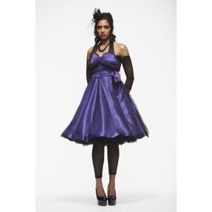 šaty dámské HELL BUNNY "Harmony Purple" - 4051PUR S