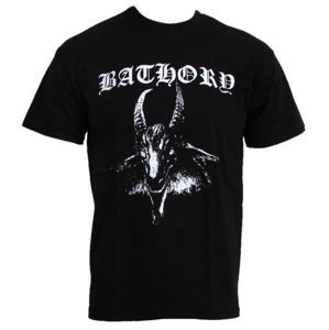 Tričko metal PLASTIC HEAD Bathory Goat černá L