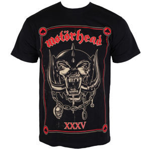 Tričko metal ROCK OFF Motörhead Anniversary černá vícebarevná XL