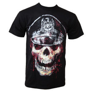 Tričko metal ROCK OFF Slayer Skull Hat černá M