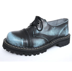 boty kožené KMM Jeanie černá modrá 41