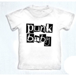 ROCK DADDY Punk Baby bílá