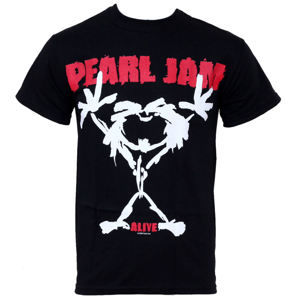 NNM Pearl Jam Stickman černá S