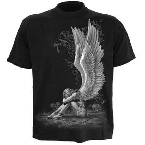 tričko SPIRAL Enslaved Angel černá