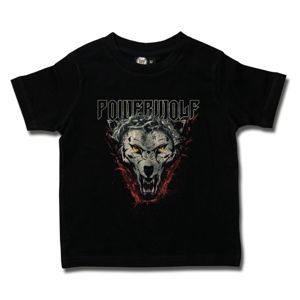 Tričko metal Metal-Kids Powerwolf (Icon Wolf) černá