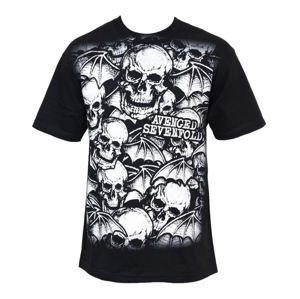 tričko metal BRAVADO Avenged Sevenfold A/O White Deathbats černá XXL