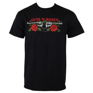 tričko metal BRAVADO Guns N' Roses Roses Pistols černá L