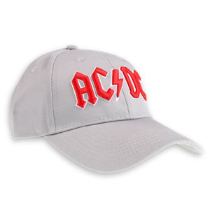 kšiltovka ROCK OFF AC-DC Red Logo Grey