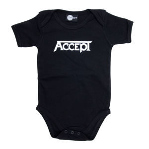 body dětské Accept - Logo - Black - Metal-Kids