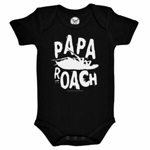 Dětské body Metal-Kids Papa Roach (Logo/Roach) černá