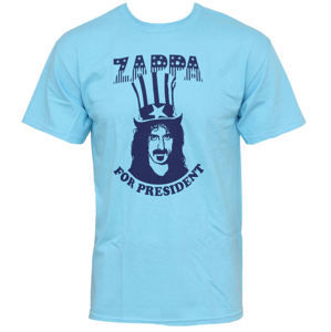 PLASTIC HEAD Frank Zappa Zappa For President modrá
