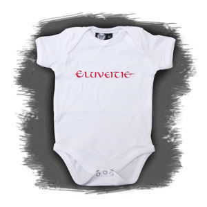 body dětské Eluveitie - Logo Red - White - Metal-Kids
