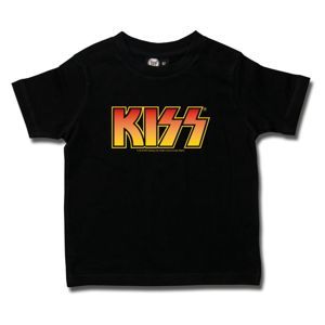Tričko metal Metal-Kids Kiss (Logo 4C) černá 92