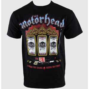 Tričko metal ROCK OFF Motörhead Slots černá vícebarevná S