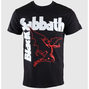 Tričko metal ROCK OFF Black Sabbath Creature černá XL