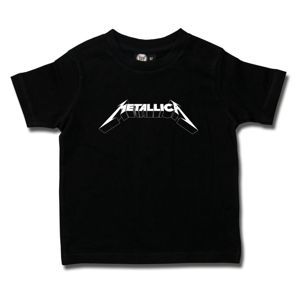tričko dětské Metallica - (Logo) - black - Metal-Kids - 648-25-8-7