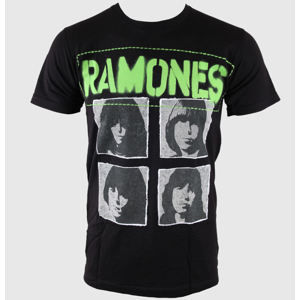 Tričko metal BRAVADO Ramones Hey Ho 30/1 černá