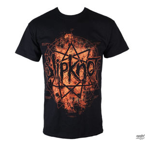 tričko metal BRAVADO Slipknot Radio Fires Logo černá XL