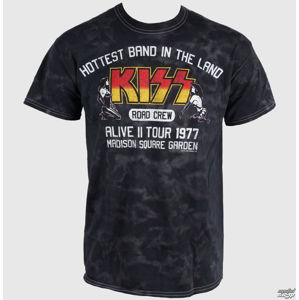 Tričko metal LIQUID BLUE Kiss Road Crew 77 černá XL