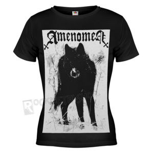 tričko hardcore AMENOMEN SNOW WOLF černá XL