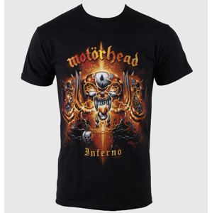 Tričko metal ROCK OFF Motörhead Inferno černá vícebarevná L