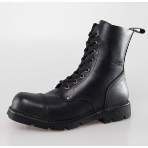 boty kožené NEW ROCK NEWMILI083-S1 černá 42