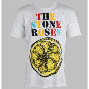 ROCK OFF Stone Roses Logo Lemon Multicolour bílá