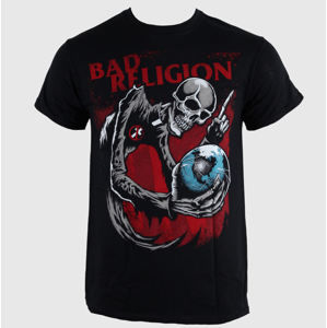 Tričko metal LIVE NATION Bad Religion Skull černá S