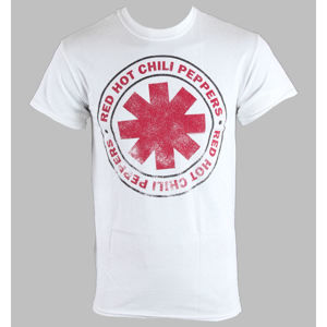 tričko metal NNM Red Hot Chili Peppers Vintage bílá S