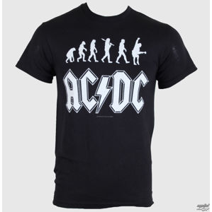 tričko metal LIQUID BLUE AC-DC Rock Revolution černá L