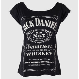 JACK DANIELS Jack Daniels With Zipper On Back černá