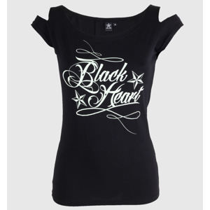 BLACK HEART Black Tag černá