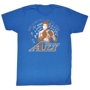 tričko AMERICAN CLASSICS Muhammad Ali Rippin It Up vícebarevná modrá