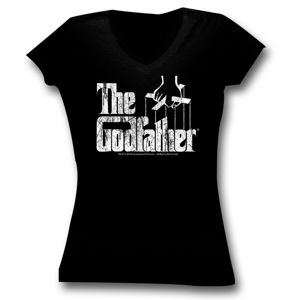 tričko AMERICAN CLASSICS The Godfather Logo černá
