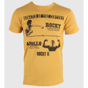 tričko AMERICAN CLASSICS Rocky Rematch žlutá XXL