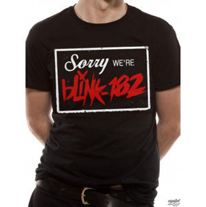tričko metal LIVE NATION Blink 182 Sorry černá XL