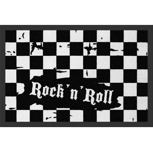 rohožka Checkered - Rock´n´Roll - ROCKBITES - 100688